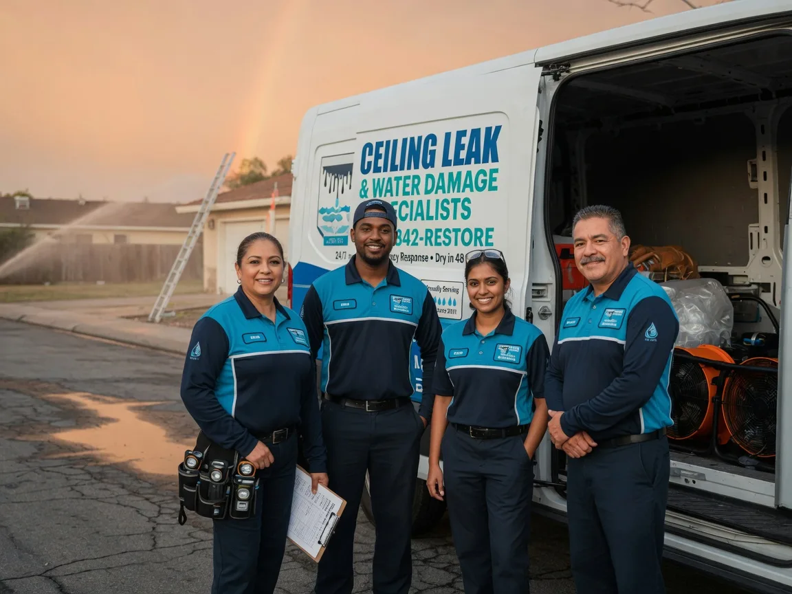 Ceiling Leak Cleanup company in Fredericksburg, IA