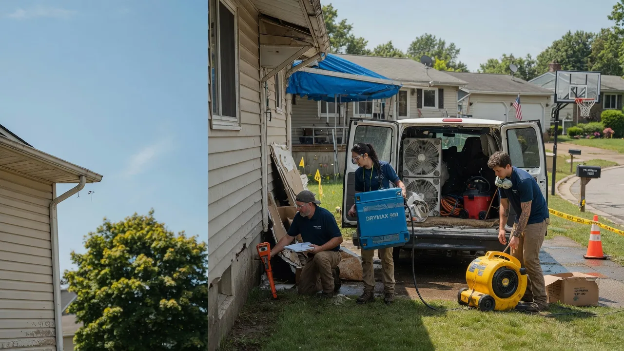 Ceiling Leak Cleanup in Fredericksburg, IA near me